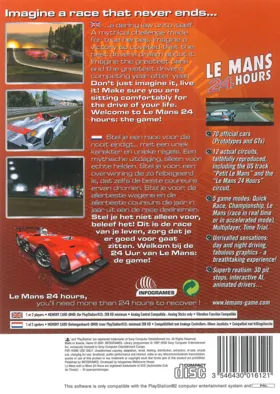 Le Mans 24 Hours box cover back